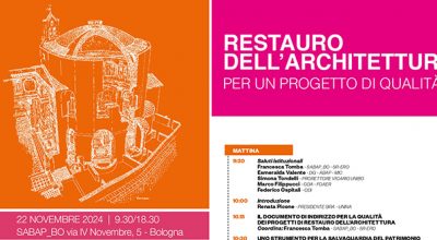 RESTAURO DELL’ARCHITETTURA PER UN PROGETTO DI QUALITA’